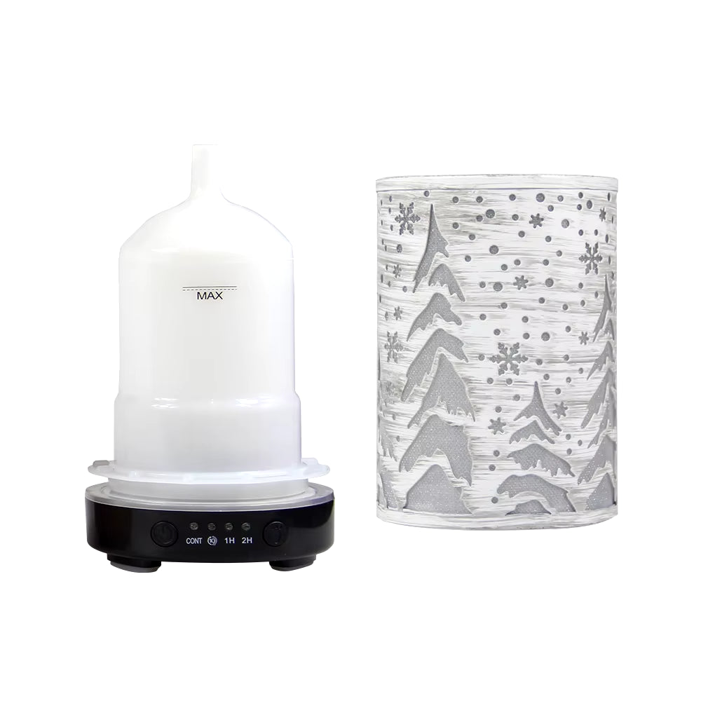 Christmas Tree Aroma Diffuser Room Ultrasonic Air Humidifier Scent Diffuser 100Ml Essential Oil Diffuser with Timing Function