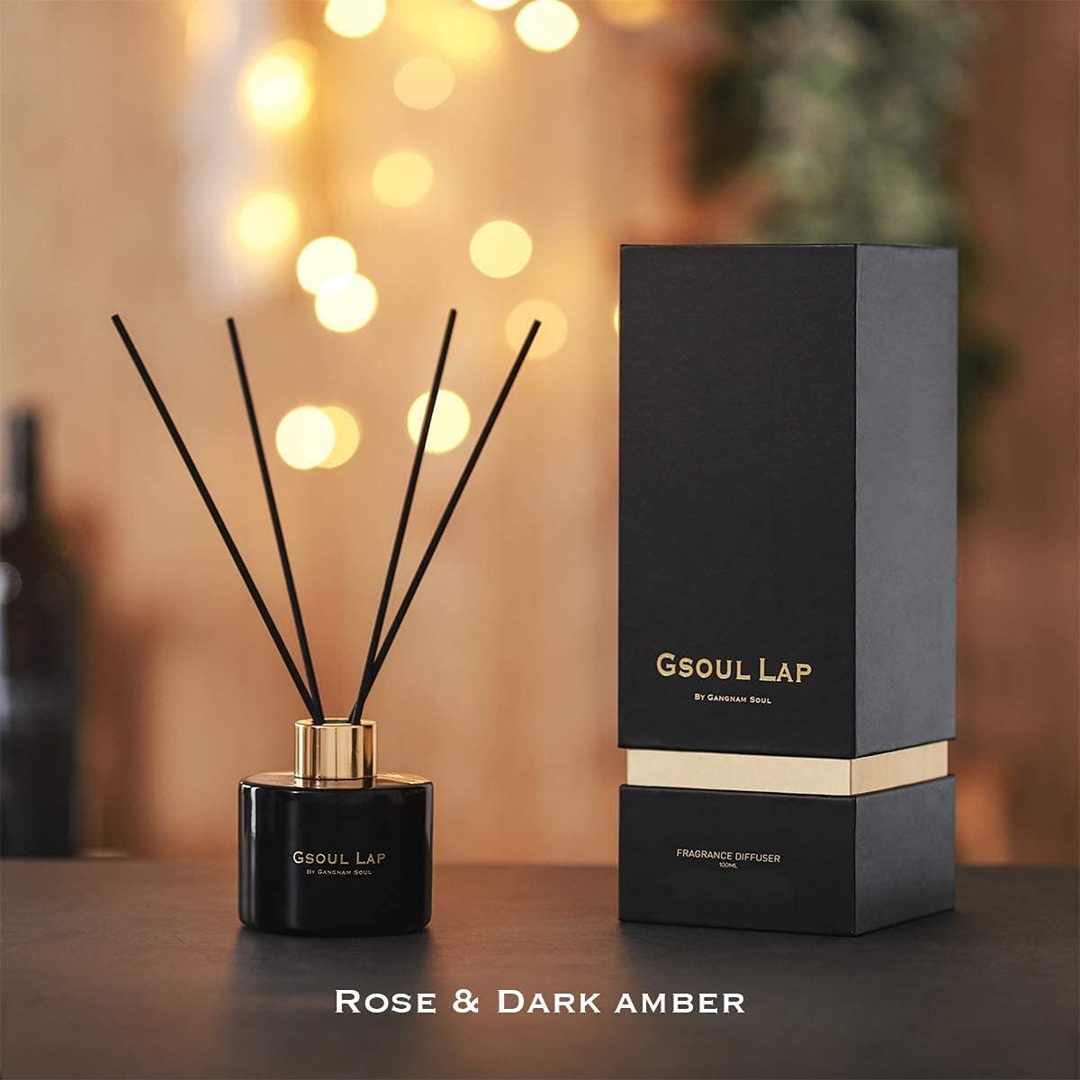 Rose & Dark Amber Reed 