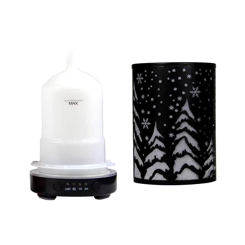 Christmas Tree Aroma Diffuser Room Ultrasonic Air Humidifier Scent Diffuser 100Ml Essential Oil Diffuser with Timing Function