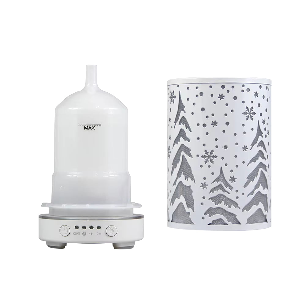 Christmas Tree Aroma Diffuser Room Ultrasonic Air Humidifier Scent Diffuser 100Ml Essential Oil Diffuser with Timing Function